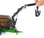 SIKU 1954 Traktor mit Forstanhänger 1:50