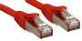 LINDY S/FTP Cat.6 Kabel, rot, 3m LSOH, inkl. Testprotokoll (45624)