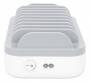 MANHATTAN 10-Port USB-Ladestation 120W weiß/grau (180856)