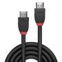 Lindy 1m High Speed HDMI Cable - Black Line - 1 m - HDMI Type A (Standard) - HDMI Type A (Standard) - 4096 x 2160 pixels - 18 Gbit/s - Black
