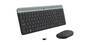 LOGITECH Slim Wireless Keyboard and Mouse Combo MK470 - GRAPHITE - HRV-SLV - INTNL (920-009264)