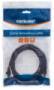 Intellinet Network Patch Cable - Cat5e - 3m - Black - CCA - U/UTP - PVC - RJ45 - Gold Plated Contacts - Snagless - Booted - Polybag - 3 m - Cat5e - U/UTP (UTP) - RJ-45 - RJ-45 - Black
