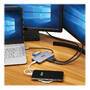 EATON TRIPPLITE USB-C Dock Dual Display 4K 60 Hz HDMI USB 3.2 Gen 1 USB-A Hub GbE Memory Card 100W P