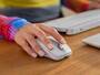 Logitech Wireless MX Anywhere 3S for Business Pale Grau Maus Mäuse PC -kabellos-