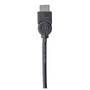 Manhattan HDMI Cable with Ethernet - 4K@30Hz (High Speed) - 5m - Male to Male - Black - Equivalent to Startech HDMIMM15HS (except 40cm longer) - Ultra HD 4k x 2k - Fully Shielded - Gold Plated Contacts - Lifetime Warranty - Polybag - 5 m - HDMI Type A (St