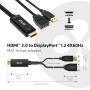 Club 3D Club3D Adapter HDMI 2.0 > DP 1.2 4K60Hz HDR  aktiv St/Bu retail (CAC-1331)