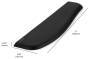 Kensington ErgoSoft™ Wrist Rest for Slim Keyboards - Gel - Black - 100 x 432 x 10 mm - 380 g - 453.6 g