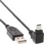 Techly USB 2.0 Kabel, A-Stecker auf Mini-B-Stecker, 1.8m, sw (ICOC-MUSB-AA-018ANG)