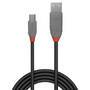 LINDY USB 2.0 Kabel Typ A/Mini-B Anthra Line M/M 5m (36725)