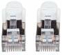 INTELLINET Kabel Cat6A St. Cat7-Rohkabel weiss komplett Kupfer LS0H 0,25 m Netzwerkkabel Patchkabel 