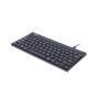 R-GO Tools R-Go Tastatur Compact Break US-Layout     verkabelt  schwarz (RGOCOUSWDBL)
