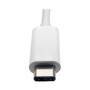 EATON TRIPPLITE USB-C to HDMI Adapter with USB-A Port and PD Charging HDCP White (U444-06N-HU-C)