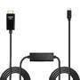 LINDY USB Typ C an HDMI Adapterkabel mit HDR 10m (43317)