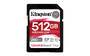 KINGSTON 512GB Canvas React Plus SDXC UHS-II 280R/150W U3 V60 for Full HD/4K (SDR2V6/512GB)