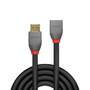 LINDY HDMI 2.0 Verlängerungskabel 1m, Anthra Line (36476)
