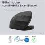 Contour UniMouse wireless Bluetooth  rechtshänder schwarz (CDUMBK11001)