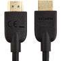 TECHLY HDMI 4K 60Hz High Speed Anschlusskabel mit Ethernet schwarz 1m (ICOC-HDMI2-4-010T)