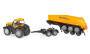 SIKU 1858 JCB Traktor mit Dolly und Kippmulde