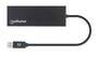 MANHATTAN USB 3.2 Gen 1 USB-A auf Dual-Monitor Multiport-Adapter HDMI VGA 2x USB-A Gigabit RJ45-Port