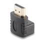 Lindy HDMI 90° - HDMI - HDMI - Black