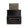 Lindy HDMI 90° - HDMI - HDMI - Black