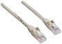 INTELLINET Netzwerkkabel Cat6 U/UTP CCA Cat6-kompatibel RJ45-Stecker/RJ45-Stecker 20,0 m grau (33674