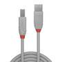 LINDY USB 2.0 Kabel Typ A/B Anthra Line M/M 5m (36685)