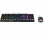 MSI VIGOR GK30 COMBO RGB MEMchanical Gaming Keyboard + Clutch GM11 Gaming Mouse ' UK Layout - 6-Zone RGB Lighting Keyboard - Dual-Zone RGB Lighting Mouse - 5000 DPI Optical Sensor - RGB Mystic Light' - USB - Mechanical - QWERTY - RGB LED - Black - Mouse i