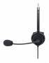 MANHATTAN USB Mono Headset Over-Ear USB-A-Stecker schwarz (180498)