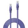 LINDY Cat.6 U/UTP Kabel violett 7,5m Farbcode ANSI/TIA 568C (48126)