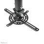 Neomounts by Newstar projector ceiling mount - Ceiling - 15 kg - Black - Manual - 580 - 830 mm - 40°