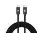 CONCEPTRONIC Kabel USB-C3.2->C 100W/QC        10Gbs 1.20m sw (ETTA02B12)