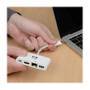 EATON TRIPPLITE USB-C Multiport Adapter - HDMI USB 3.0 Port GbE 60W PD Charging HDCP White (U444-06N