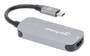 MANHATTAN USB-C 3-in-1 Konverter mit Power Delivery USB 3.2 Typ-C-Stecker auf HDMI 4K30Hz USB-A 5Gbi