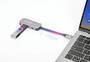 MANHATTAN USB-C 3-in-1 Konverter mit Power Delivery USB 3.2 Typ-C-Stecker auf HDMI 4K30Hz USB-A 5Gbi