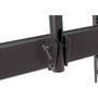 Manhattan TV & Monitor Mount - Ceiling - 1 screen - Screen Sizes: 37-75" - Height: 105-156 cm - Black - VESA 200x200 to 800x400mm - Max 50kg - LFD - Lifetime Warranty - 50 kg - 94 cm (37") - 177.8 cm (70") - 200 x 200 mm - 800 x 400 mm - Black