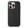 Apple iPhone 16 Pro Silikon Case mit MagSafe, schwarz
