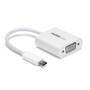 STARTECH.COM USB-C auf VGA Adapter - USB Typ-C zu VGA Video Konverter - Weiss (CDP2VGAW)