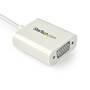 STARTECH.COM USB-C auf VGA Adapter - USB Typ-C zu VGA Video Konverter - Weiss (CDP2VGAW)