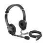 Kensington Headset Hi-Fi mit Mikrofon, USB-A  1.80m Kabel,sw (K97601WW)