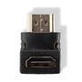 Lindy HDMI 90° - HDMI - HDMI - Black