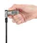 Kensington Universal 3-in-1 Combination Laptop Lock - 1.8 m - Kensington - Combination lock - Carbon steel - Black