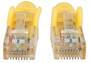 Intellinet Network Patch Cable - Cat6 - 5m - Yellow - CCA - U/UTP - PVC - RJ45 - Gold Plated Contacts - Snagless - Booted - Polybag - 5 m - Cat6 - U/UTP (UTP) - RJ-45 - RJ-45 - Yellow
