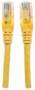 Intellinet Network Patch Cable - Cat6 - 5m - Yellow - CCA - U/UTP - PVC - RJ45 - Gold Plated Contacts - Snagless - Booted - Polybag - 5 m - Cat6 - U/UTP (UTP) - RJ-45 - RJ-45 - Yellow