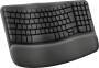 Logitech Ergo Series Wave Keys for Business Tastaturen PC -kabellos-
