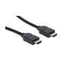 MANHATTAN Hi-Speed HDMI Kabel 7,5 mit Ethernet Kanal 2 x HDMI 19-pol. Stecker Geschirmt (353274)