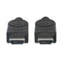 MANHATTAN Hi-Speed HDMI Kabel 7,5 mit Ethernet Kanal 2 x HDMI 19-pol. Stecker Geschirmt (353274)