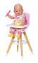 Zapf BABY born Highchair - Doll high chair - 3 yr(s) - Pink - White - Wood - Baby doll - BABY born - Child