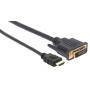 Techly HDMI zu DVI-D Kabel 1.8m schwarz (ICOC-HDMI-D-018)