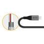 Alogic USB 2.0 Datenkabel Typ C -C M/M 5A 480 Mbps 0,3m,  gr (ULCC2030-SGR)